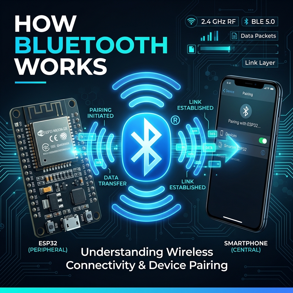 How Bluetooth Works: Frequency, Pairing & BLE Explained